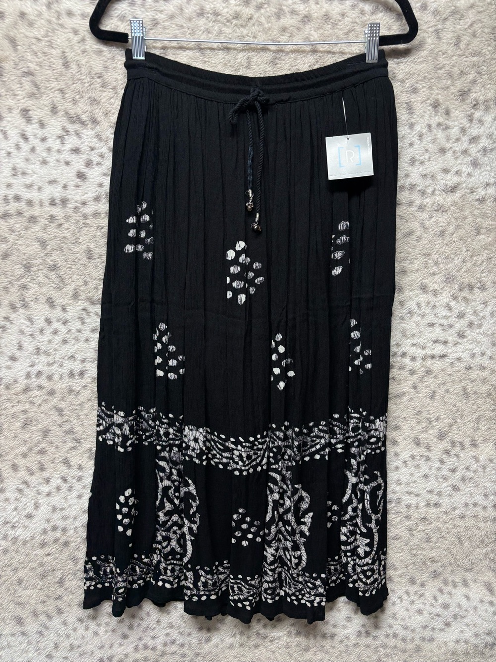 Y2K RELATIVITY BOHO MAXI SKIRT